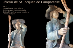 Pèlerin de St Jacques de Compostelle